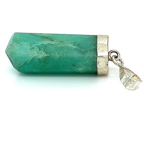 Amazonite 26.65ct Solid Silver Pendant - Picture 5 of 6